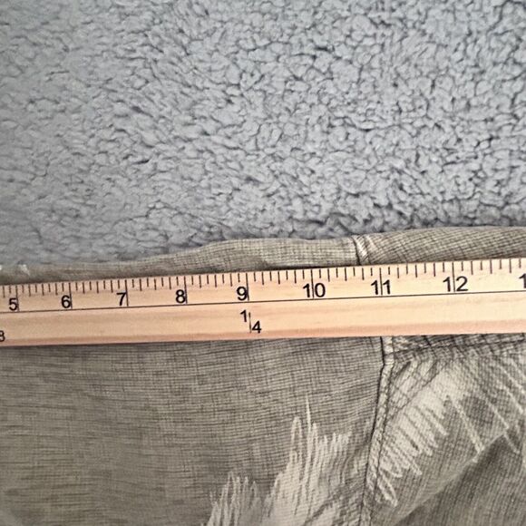 Tommy Bahama Mens XL Shirt Silk Green Ivory Print Button Down Short Sleeve - Picture 15 of 16